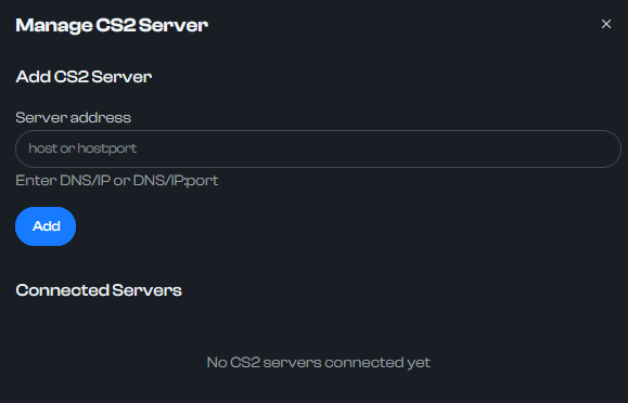 CS2 Server