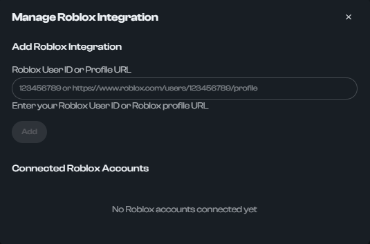 How to add Roblox