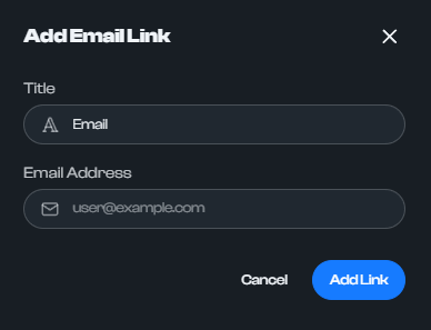 How to add Email