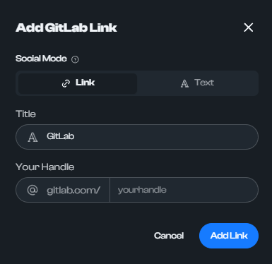 How to add GitLab