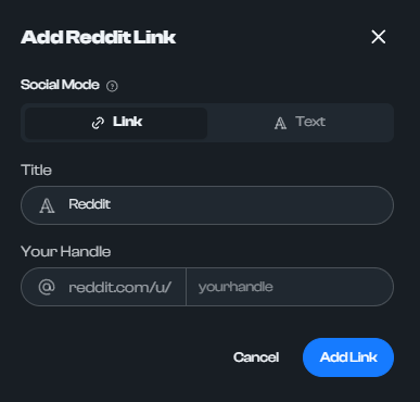 How to add Reddit