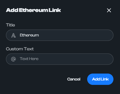 How to add Ethereum